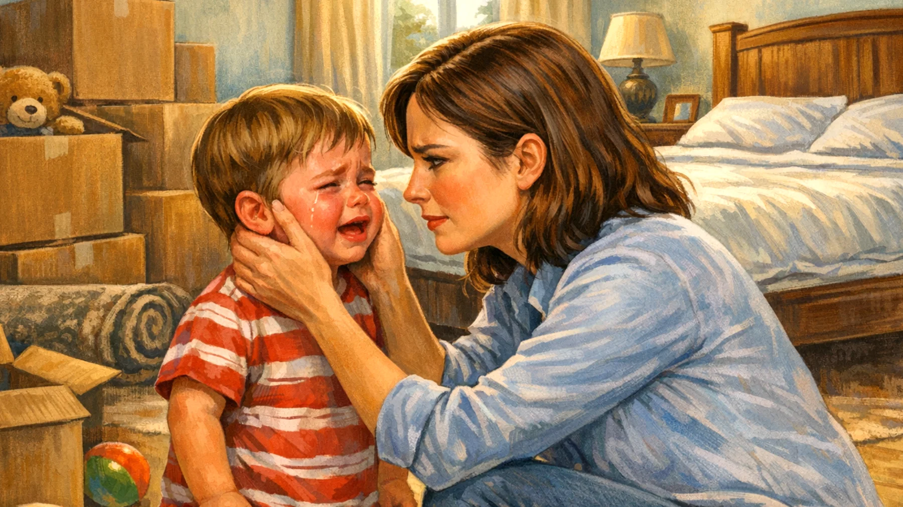 Genitori che faticano ad aiutare i propri bambini piccoli ad accettare e gestire i cambiamenti della routine quotidiana, come l'inserimento all'asilo, la nascita di un fratellino, un trasloco o il passaggio dal lettino al letto grande, con conseguenti regressioni comportamentali, crisi di pianto e disturbi del sonno"